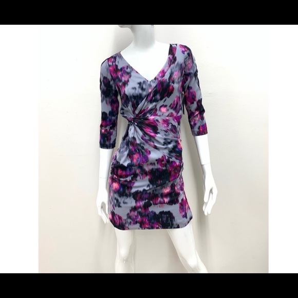 NYDJ Women’s “Sylvia” Printed Berry Tweed Dress - Picture 4 of 8